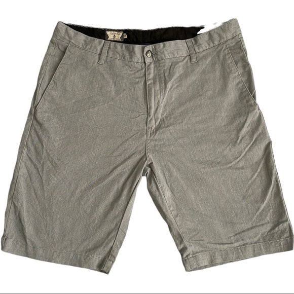 Volcom Other - Volcom Stone Chino Flat Front Shorts Men’s 36